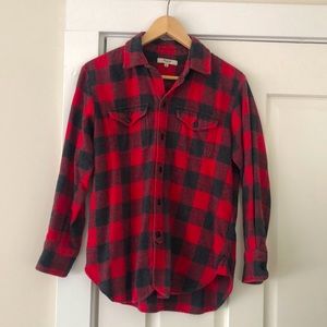 Madewell buffalo flannel shirt
